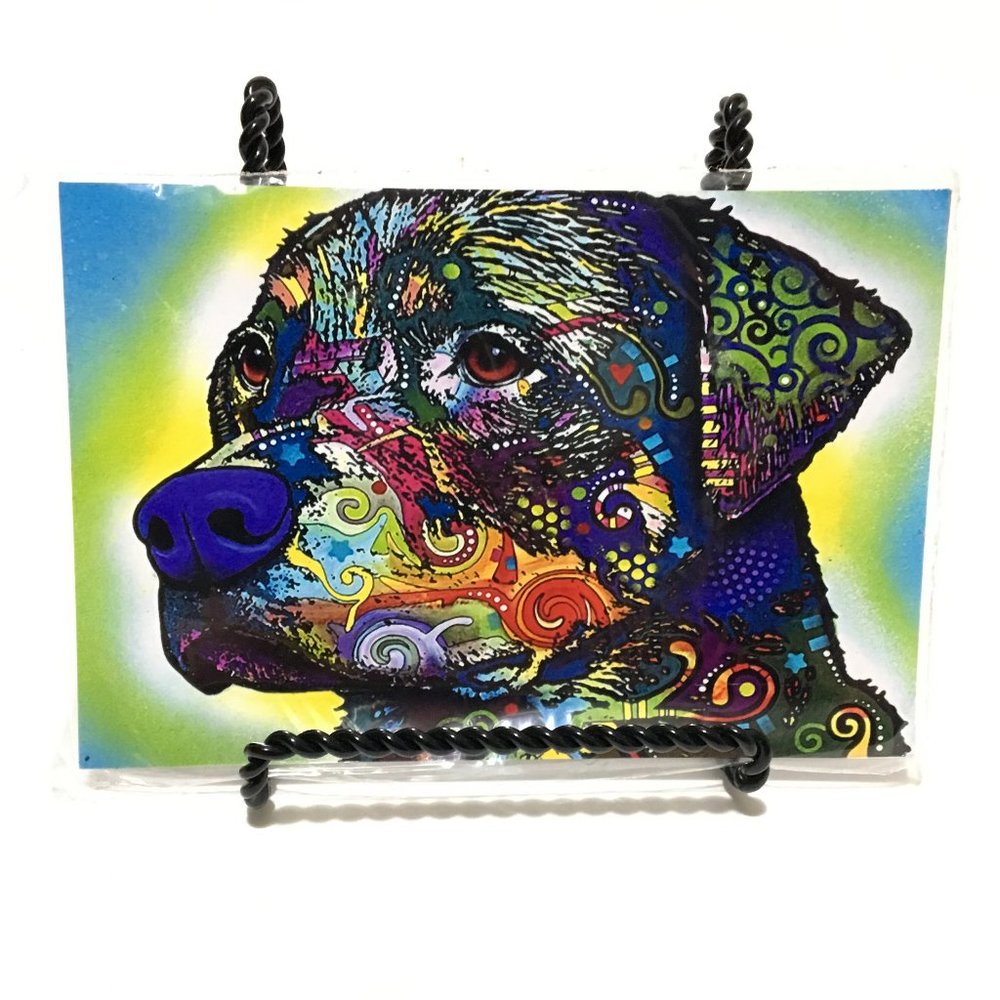 NEW Dean Russo Pop Art Lab Dog Magnet